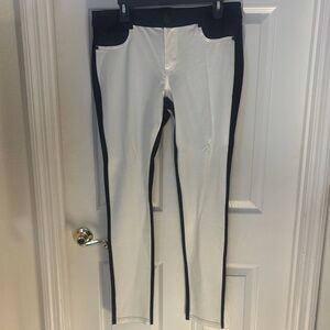 Boom Boom Jeans Black and White Chinos